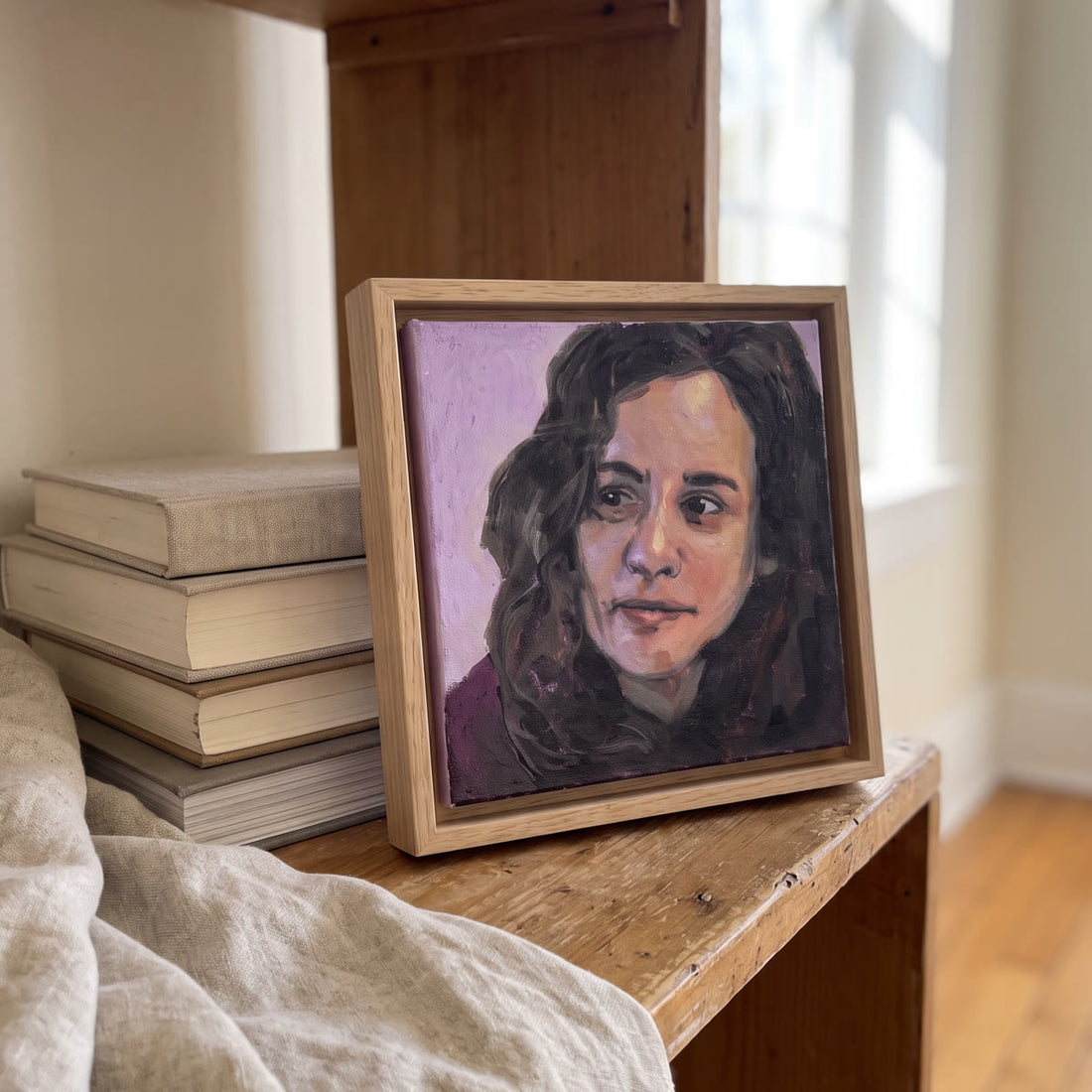 Convierte una foto en un retrato original pintado a mano